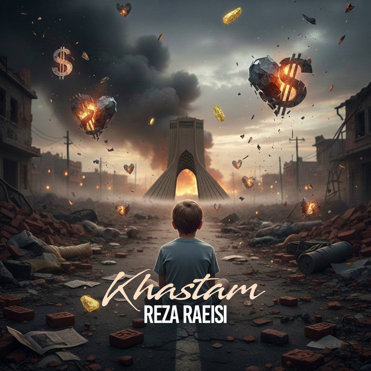 دانلود آهنگ جدید رضا رئیسی خستم